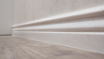 wood or faux marble window sills