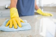 cleaning stone surfaces