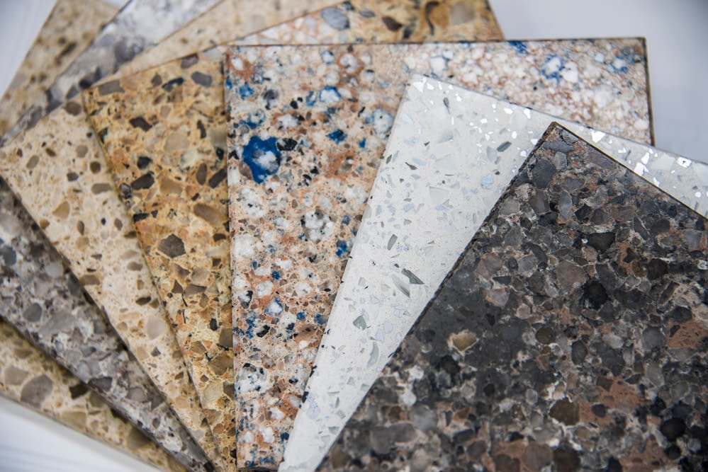 Matching Cultured Granite Color With Complementary Accents Sand and
